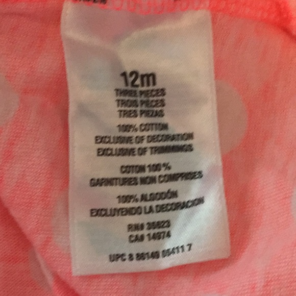 Carter’s orange and white polka dot dress - Picture 6 of 9